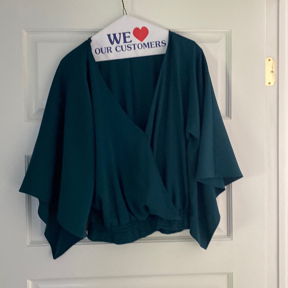 Amanda Uprichard Size S Green Top